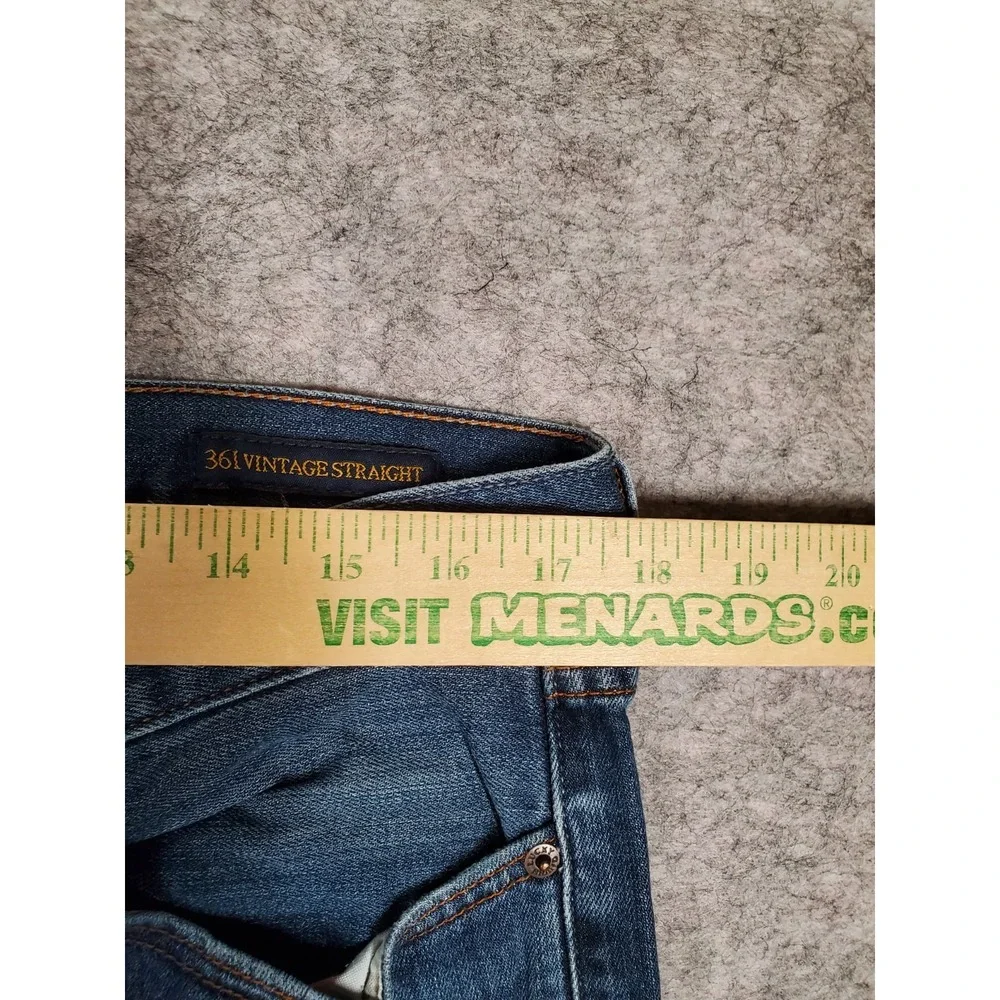 Lucky Brand Mens 361 Vintage Straight Jeans Blue Wash Size 36x31* Denim Casual